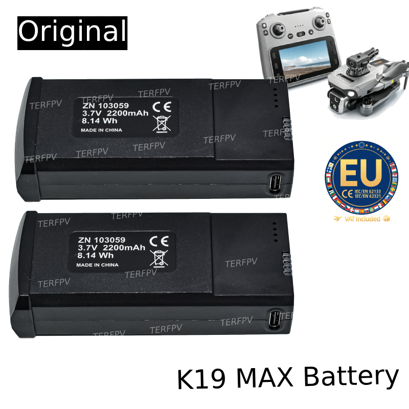Original Drone Battery For K19 - Eachine Drone E58 评论和价格