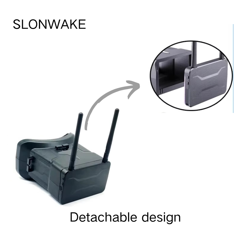 5.8G FPV Goggles 4.3 Inch 480* - Fpv Drone Antenna 评论和价格